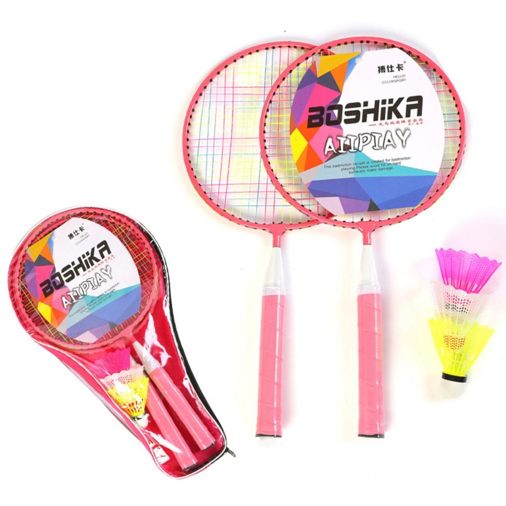 Sports Equipment Kids - Iron Alloy Children Badminton Rackets Lightweight