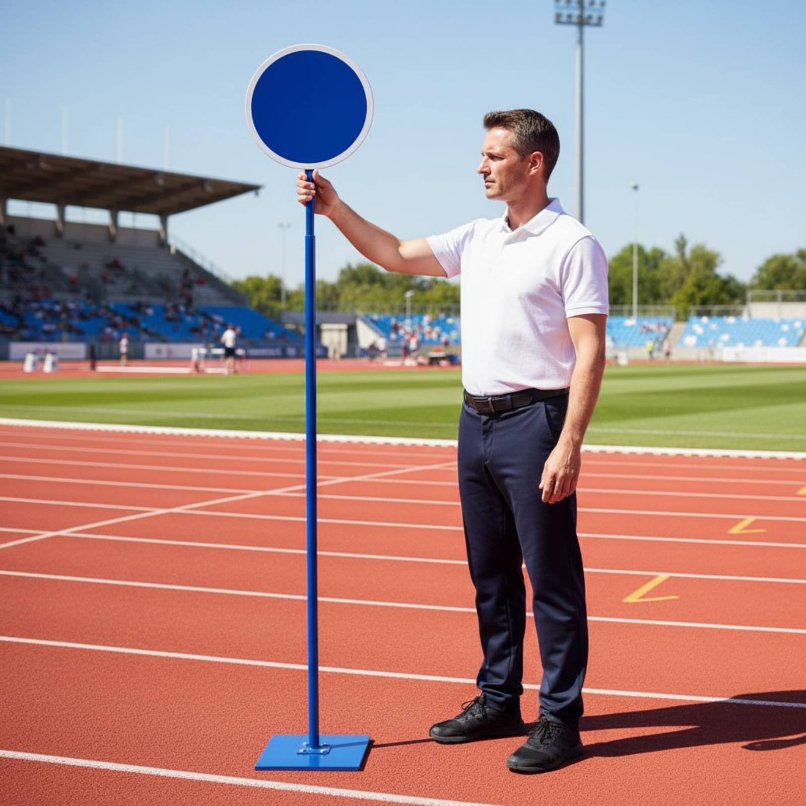 Sports Equipment That Starts With A - Athletics Starting Podium Thickened Track Starting