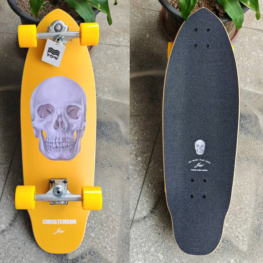 YOW land surf skateboard longb - огляд і ціна Skateboard Complete Deck