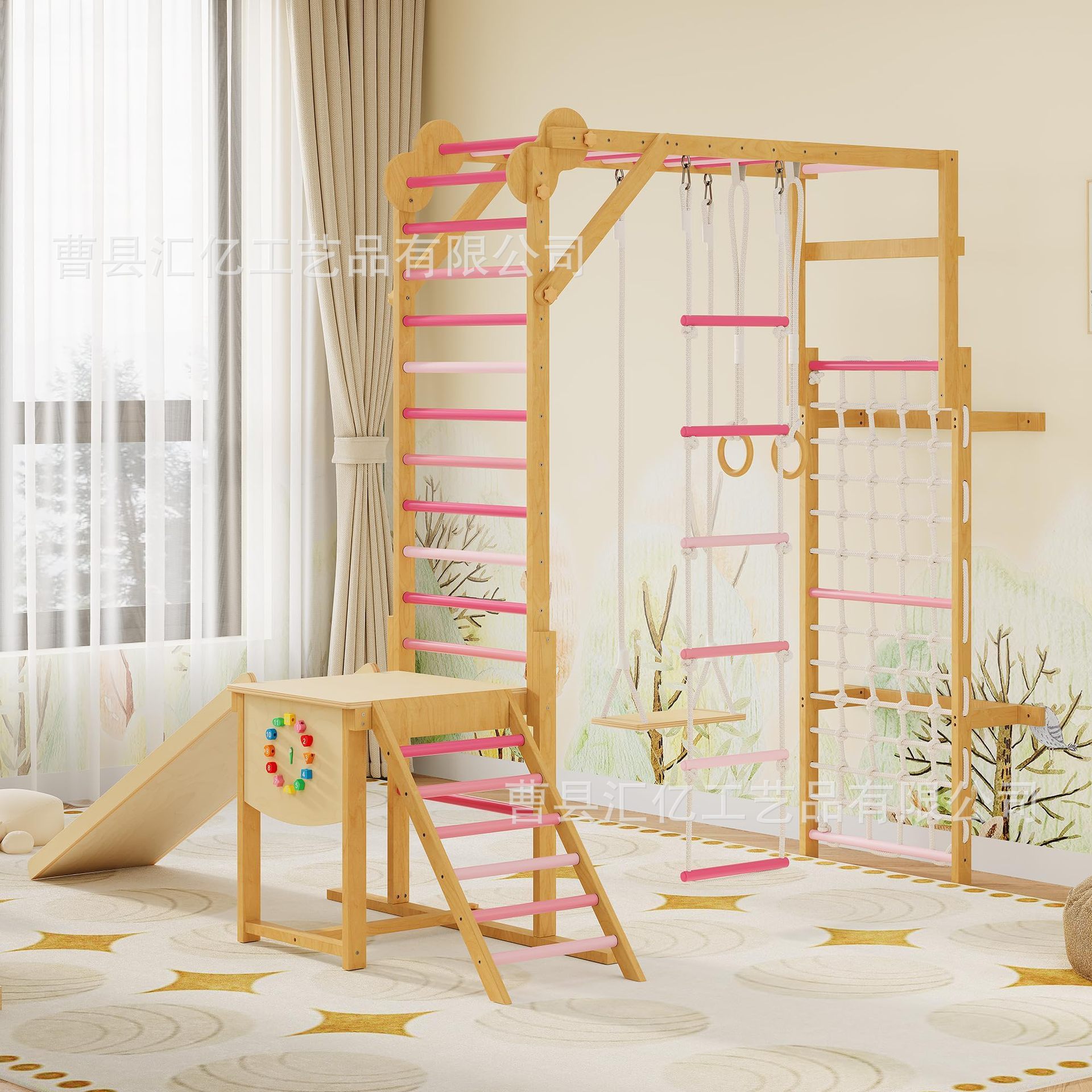 Indoor Solid Wood Kids Physica - огляд і ціна Sports Equipment Kids