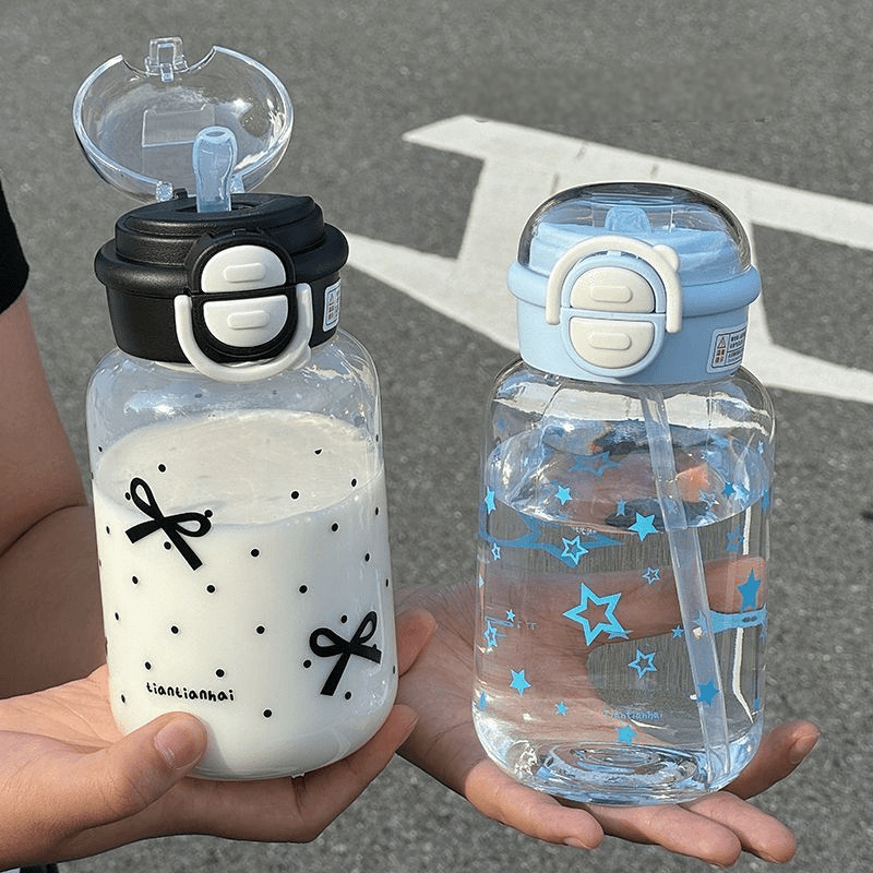 Cute Water Bottle with Straw P - огляд і ціна Sports Equipment 4 Year Old