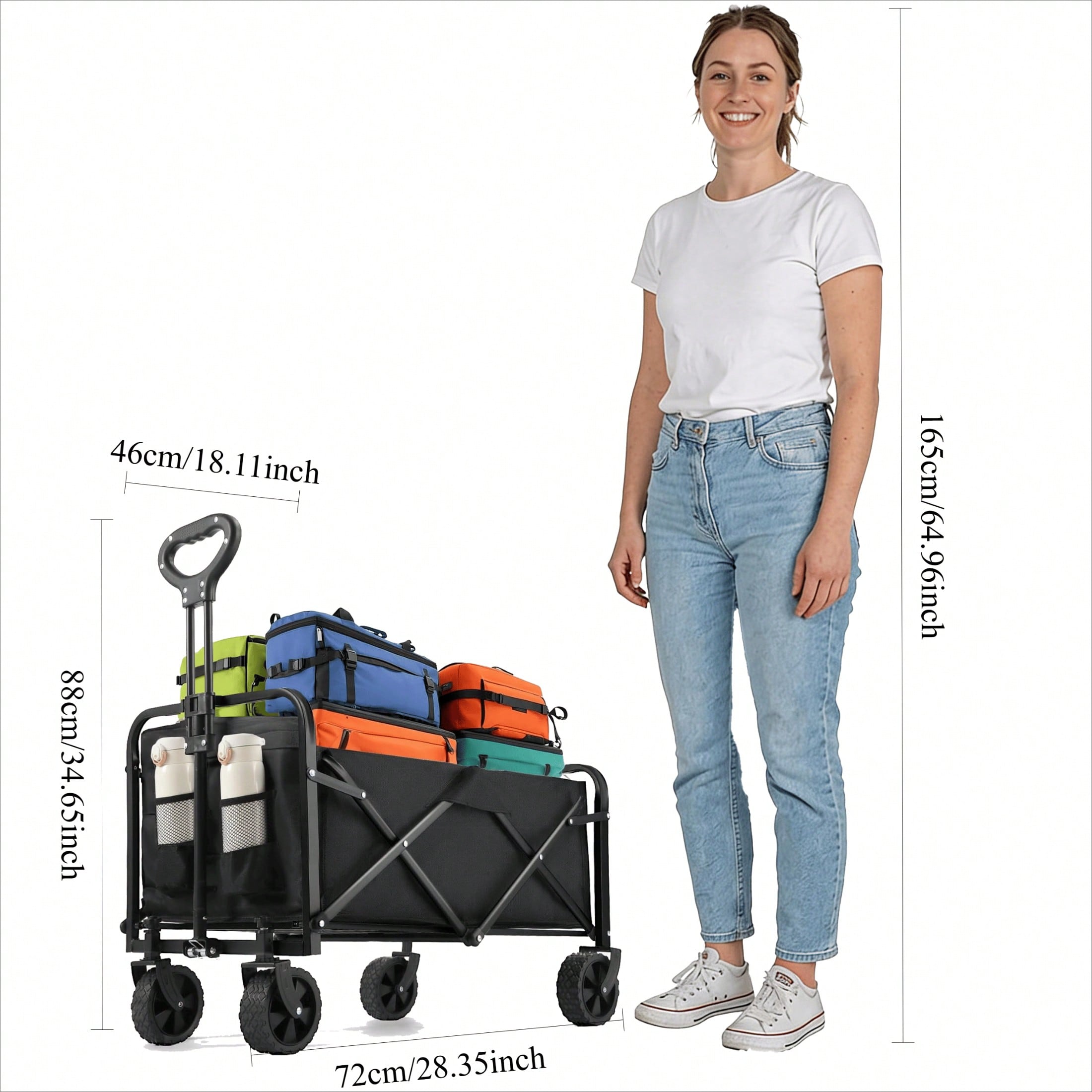 Camping Wagon All-Terrain Heav - огляд і ціна Sports Equipment Wagon