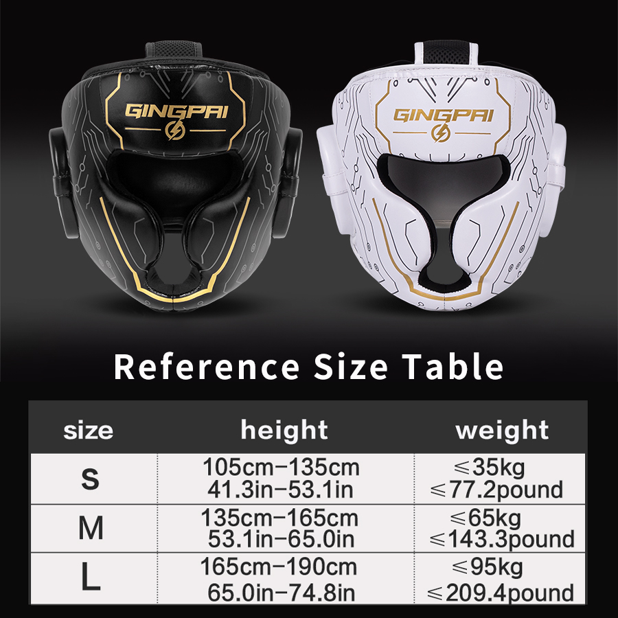 Full-covered Pu Boxing Helmet  - огляд і ціна Sports Equipment Kids