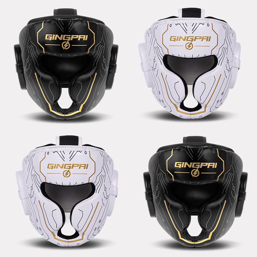 Full-covered Pu Boxing Helmet  - огляд і ціна Sports Equipment Kids