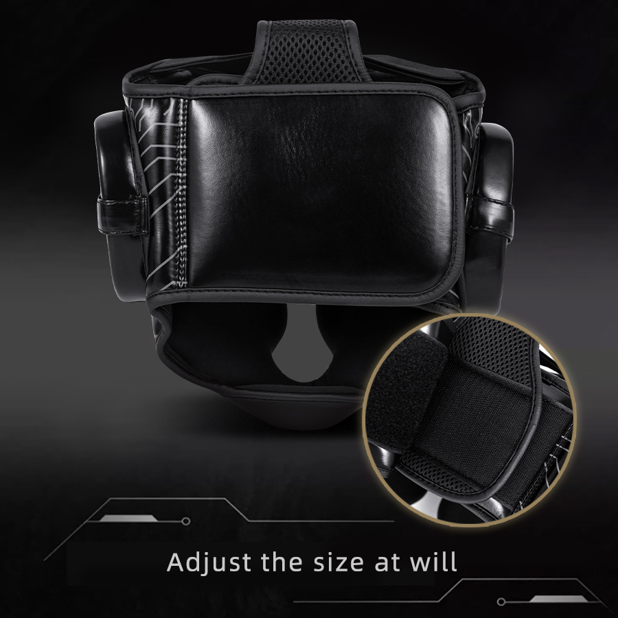 Full-covered Pu Boxing Helmet  - огляд і ціна Sports Equipment Kids