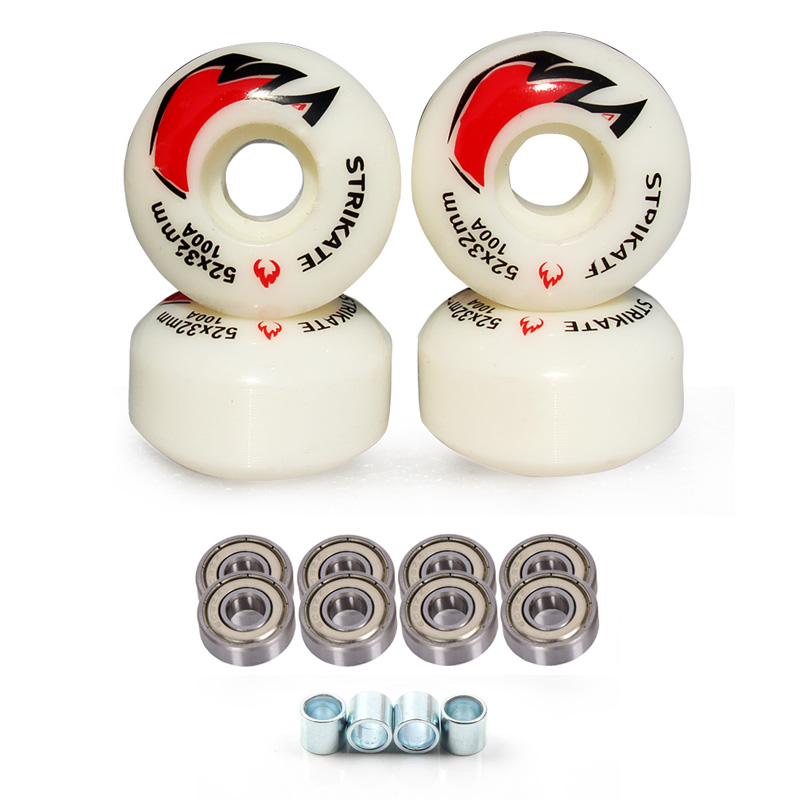 4Pcs Skateboard Wheels With be - огляд і ціна Skateboard Complete Deck