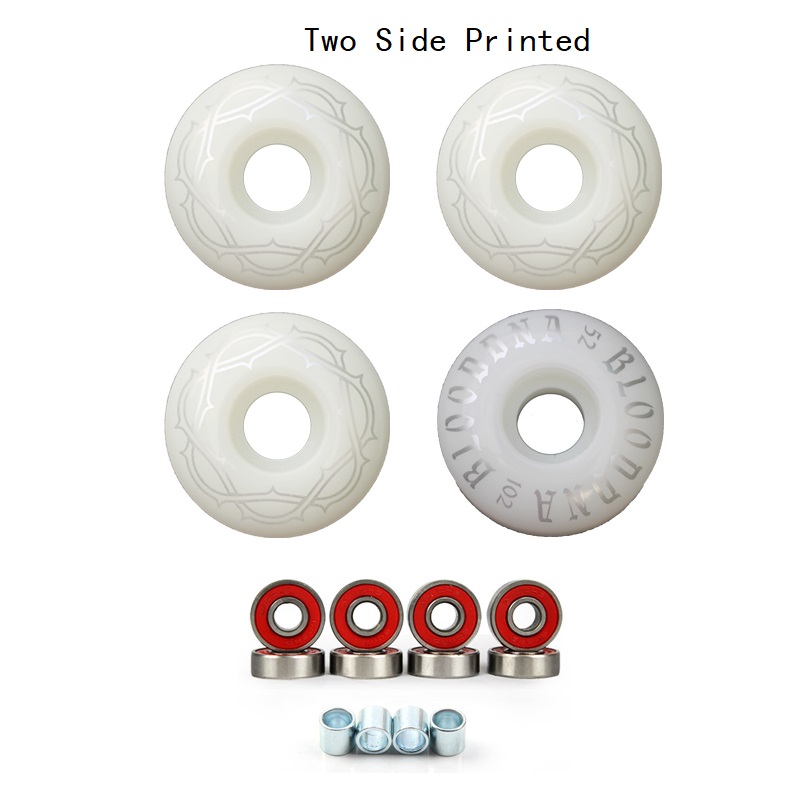 4Pcs Skateboard Wheels With be - огляд і ціна Skateboard Complete Deck