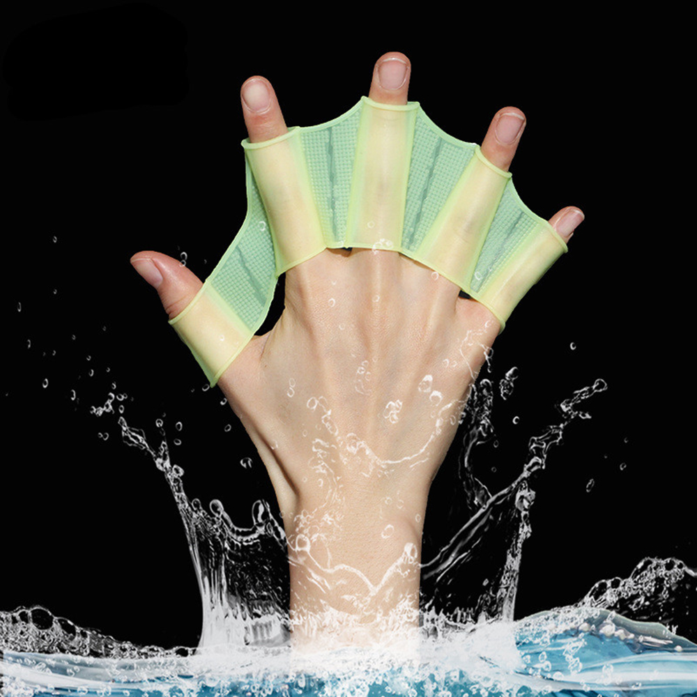 Silicone Swim Fins Hand Paddle - огляд і ціна Sports Equipment Kids