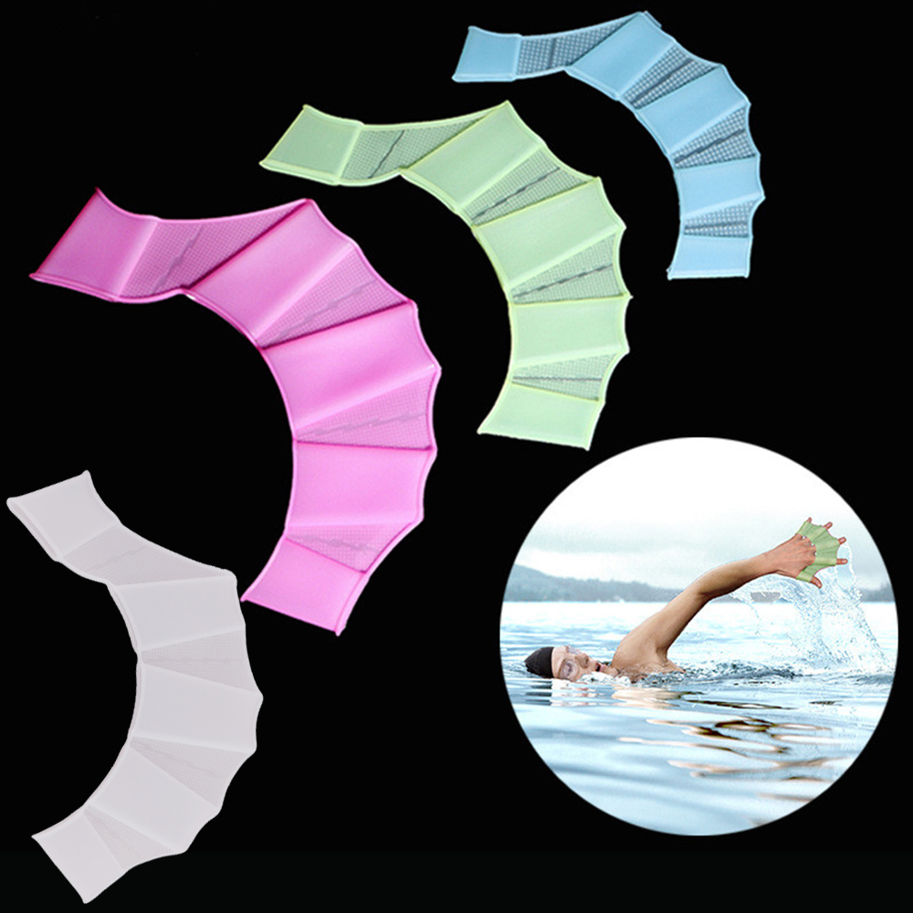 Silicone Swim Fins Hand Paddle - огляд і ціна Sports Equipment Kids